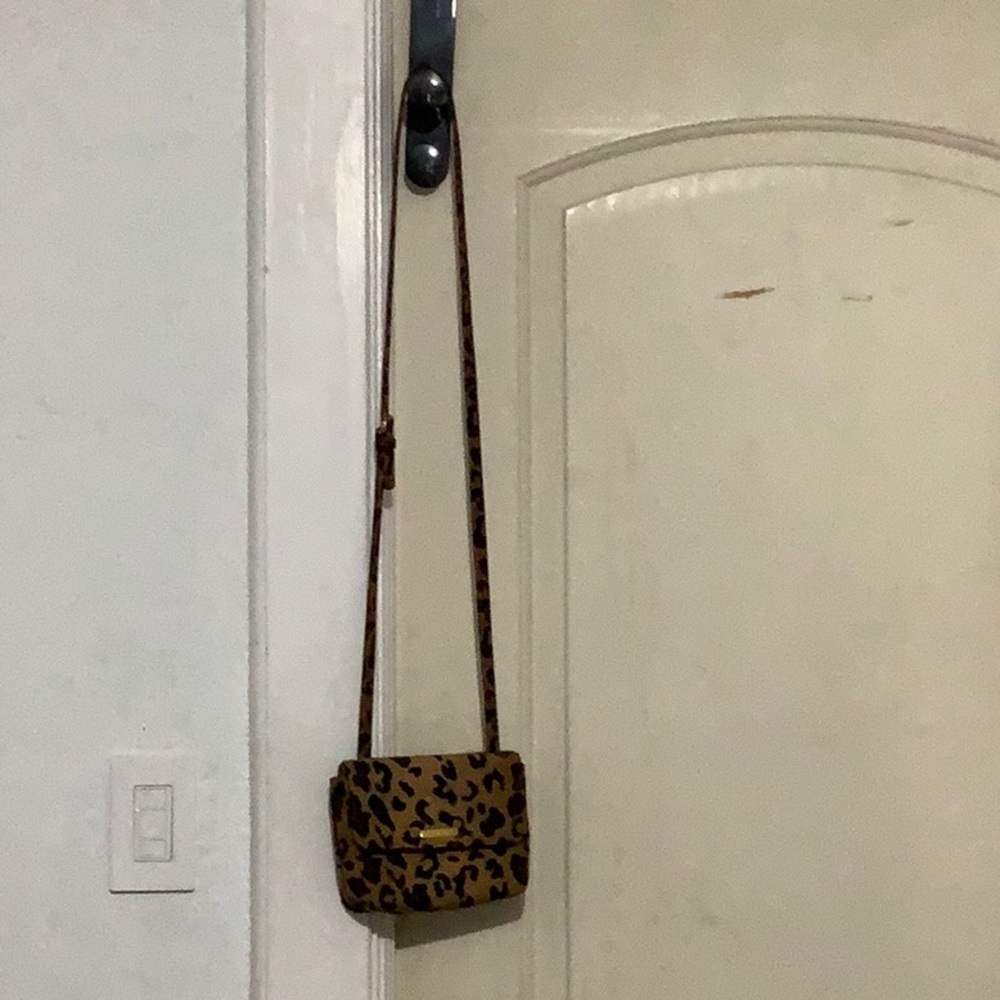 Leopard crossbody small bag